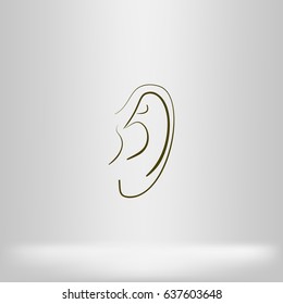 Ear icon