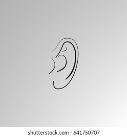 Ear icon