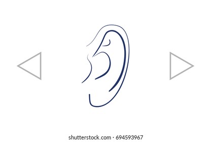 Ear icon