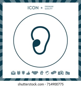 Ear icon