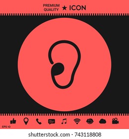 Ear icon