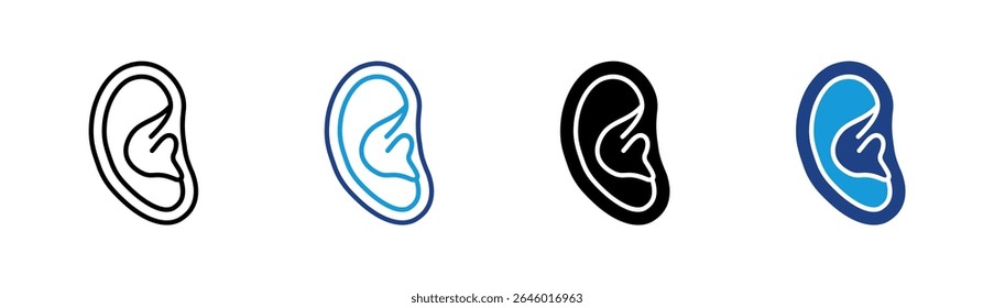 Ear Icon Element For Design