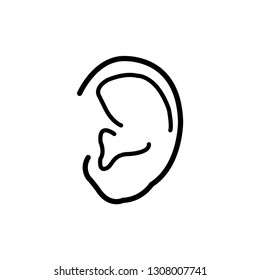 ear icon template