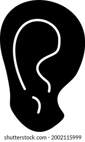 Ear icon vector image. Can also be used for web apps, mobile apps and print media.