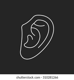 ear line icon