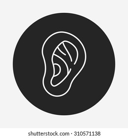 ear line icon
