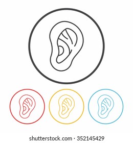 ear line icon