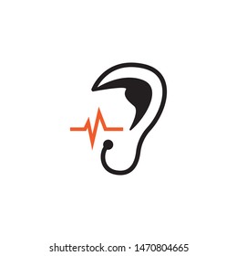 ear logo and symbols vector app icons
