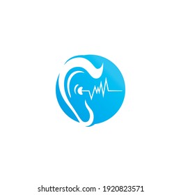 ear Logo Template vector icon