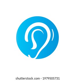 ear Logo Template vector icon