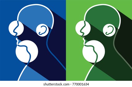 Ear, Nose And Throat Or ENT Clinic Logo