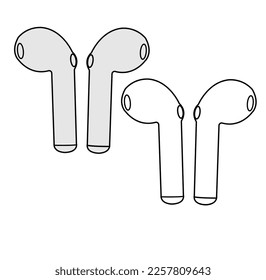 ear phone  icon vector illustrator.