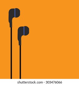 ear phones vector