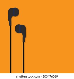 ear phones vector