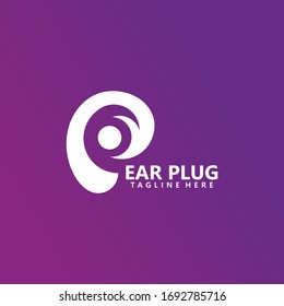 Ear Plug Logo Icon Vector Isolated