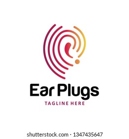 ear plugs logo icon