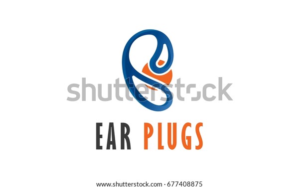Ear Plugs Logo Icon Stock Vector (Royalty Free) 677408875 | Shutterstock