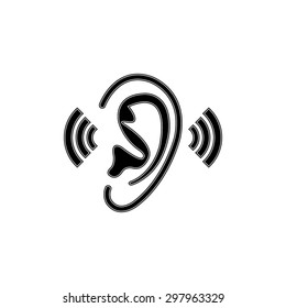 Ear - vector icon