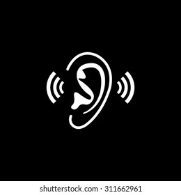 Ear - vector icon