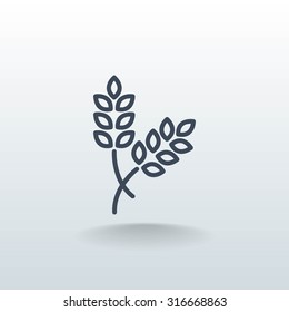 ear of wheat icon