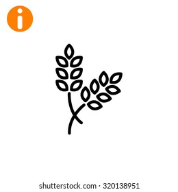 ear of wheat icon