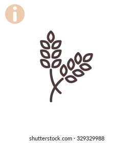 ear of wheat icon