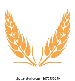 ear of wheat icon vector illustration