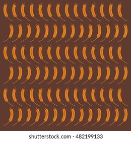 ear of wheat pattern background image 