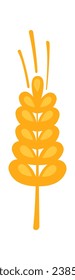 Ilustración Del Vector Del Oído De Trigo