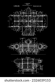 Early Airship Concept – 1912 Patent