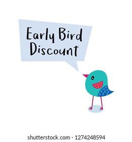 Early Bird Discount Message