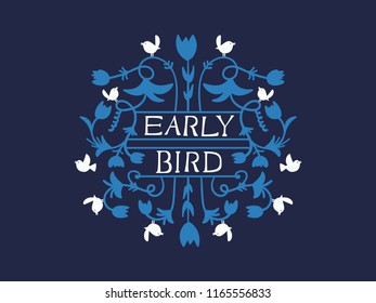 early bird promotion illustration 3