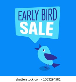 Early Bird Special discount sale event banner or poster