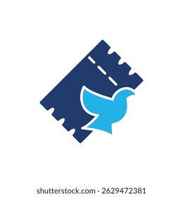 early bird ticket colored icon vector design good for web or mobile app