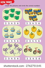 Early learning skills for toddlers worksheet