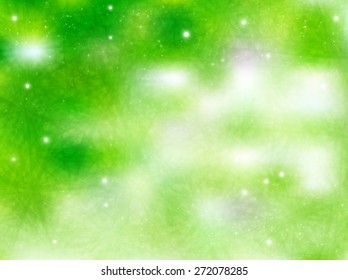 Early summer fresh green Japanese paper