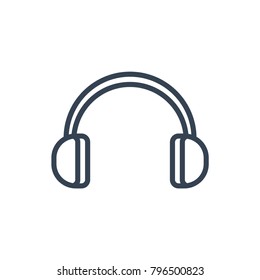 earmuff icon vector