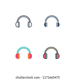 earmuff icon vector design