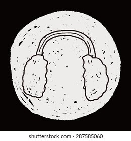 earmuffs doodle