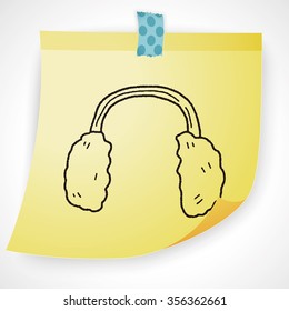 earmuffs doodle