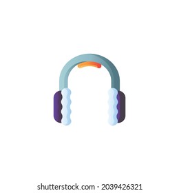 Icono De Earmuffs Aislado En Fondo Blanco