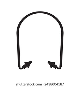 Earmuffs icon vector illustration symbol design