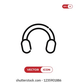 Earmuffs vector icon