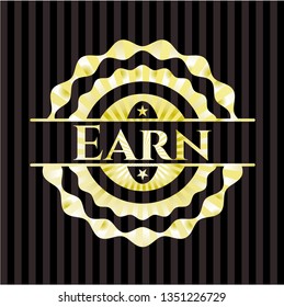 Earn gold emblem or badge