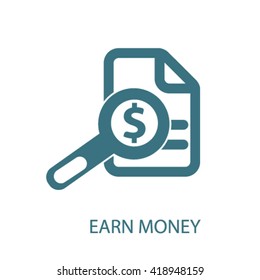 icono de ganar dinero