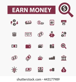 earn money icons