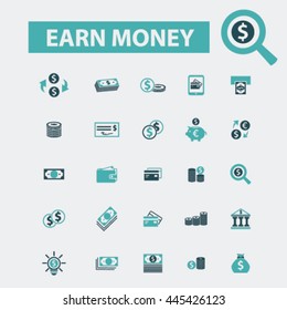 earn money icons