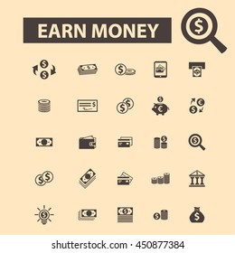 earn money icons