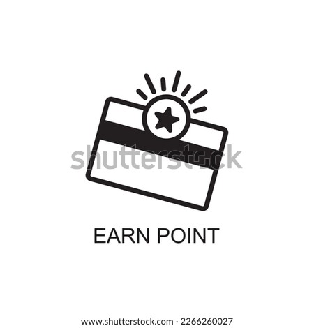 earn point icon , business icon