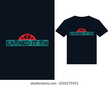 Earned It RN illustrations for print-ready T-Shirts design
